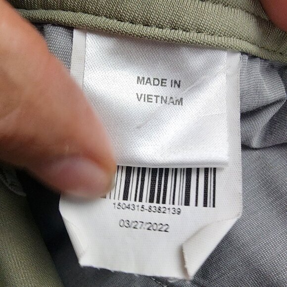 J. Hilburn Pants Mens 40x27 SLL Green Stretch Mid Rise Slim Fit *GUC* - Picture 13 of 14